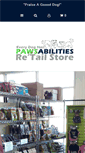 Mobile Screenshot of pawsabilities.com